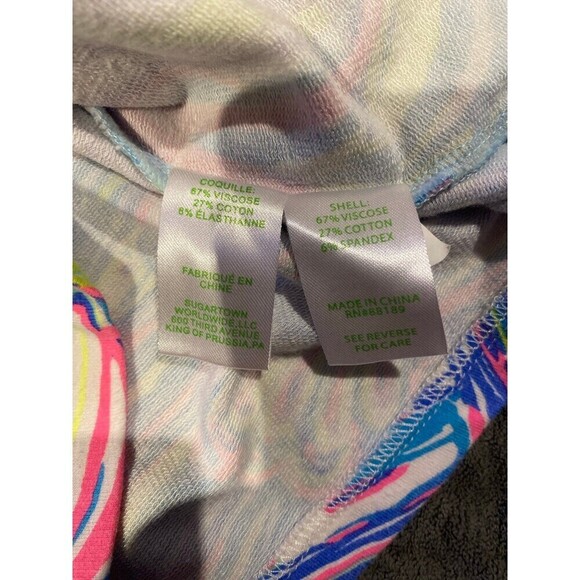 Lilly Pulitzer Women's Tammy T-Shirt Dress in Multi Guilty Pleasure Swirl XS - Picture 11 of 11